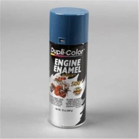 Krylon DE1609 12 oz Engine Enamel Paint, Chevrolet Blue DUPDE1609